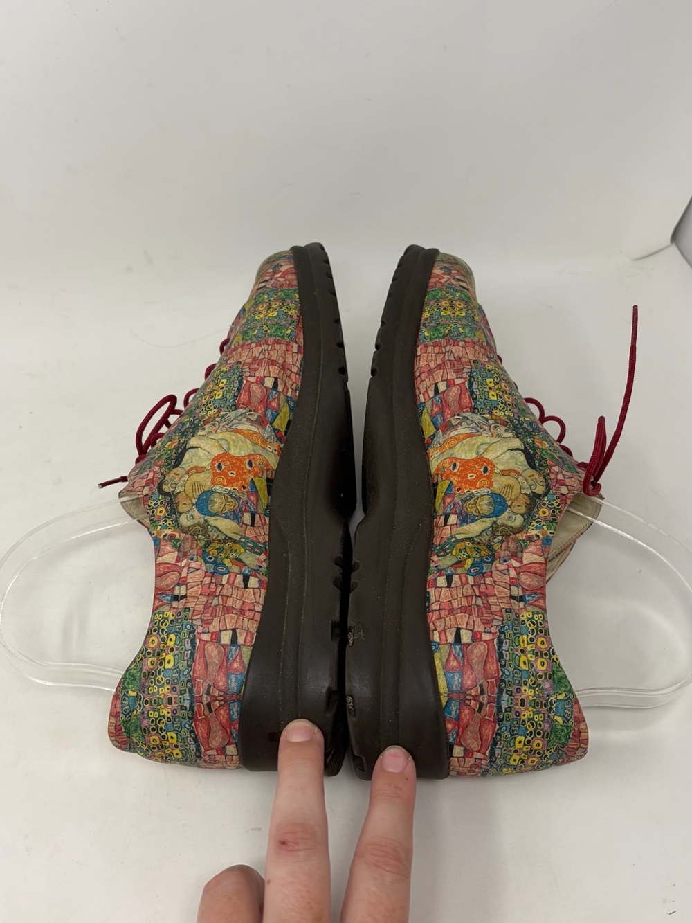 Icon Wearable Art Gustav Klimt Oxfords Size Women’s 11 - Picture 7 of 10